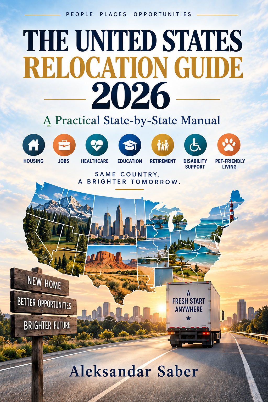 The United States Relocation Guide 2026 book cover