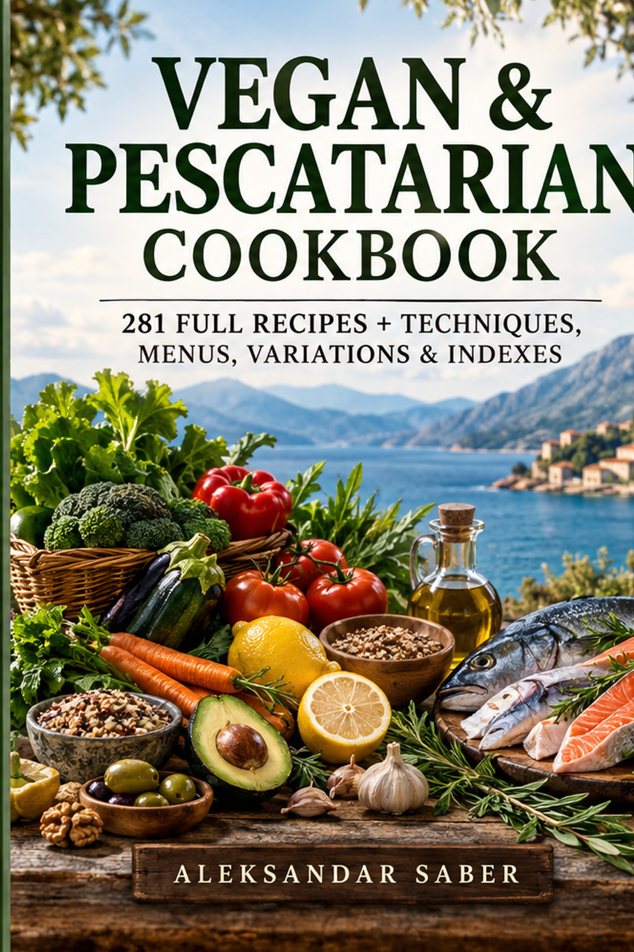 Vegan & Pescatarian Cookbook book cover