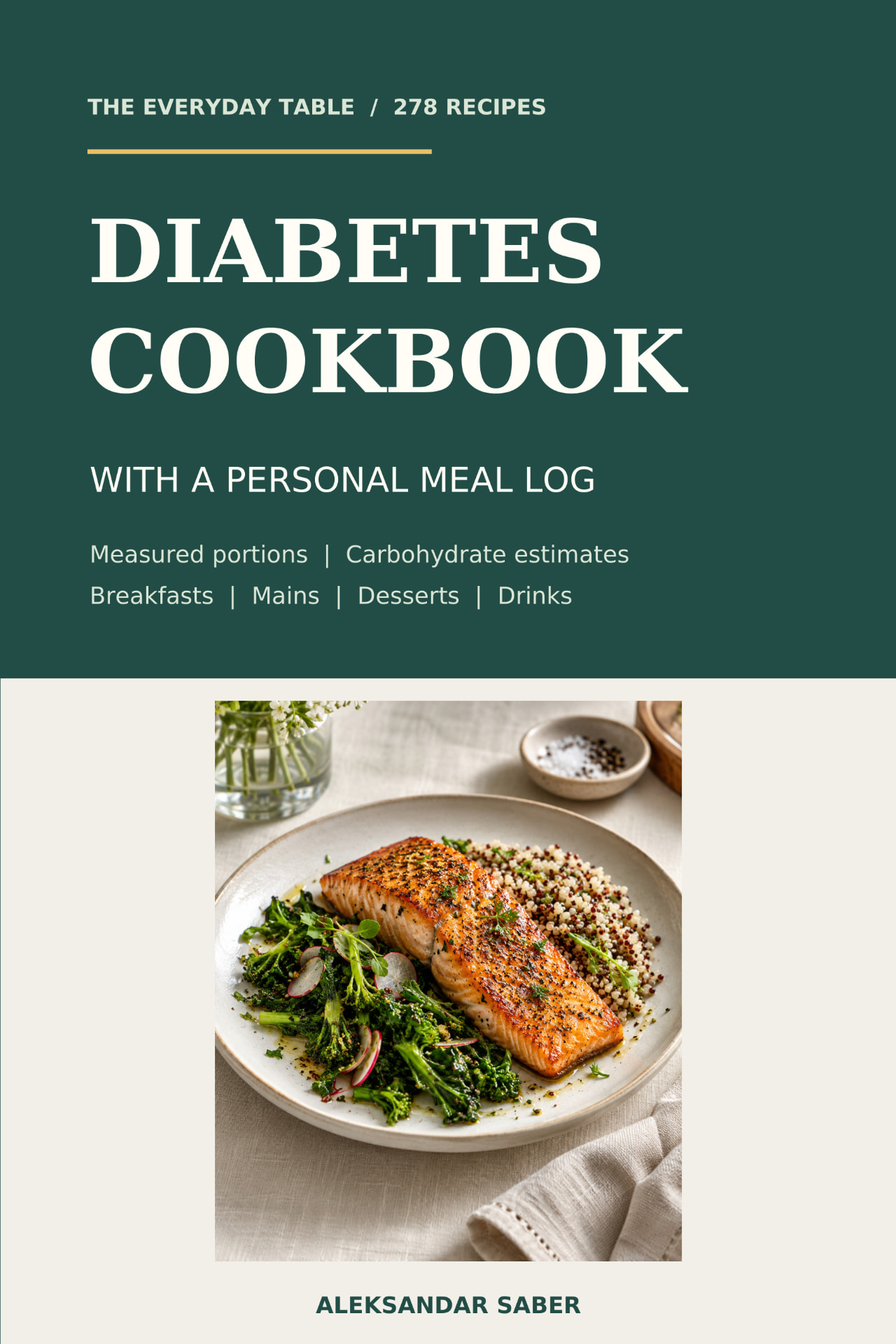 Diabetes Cookbook book cover