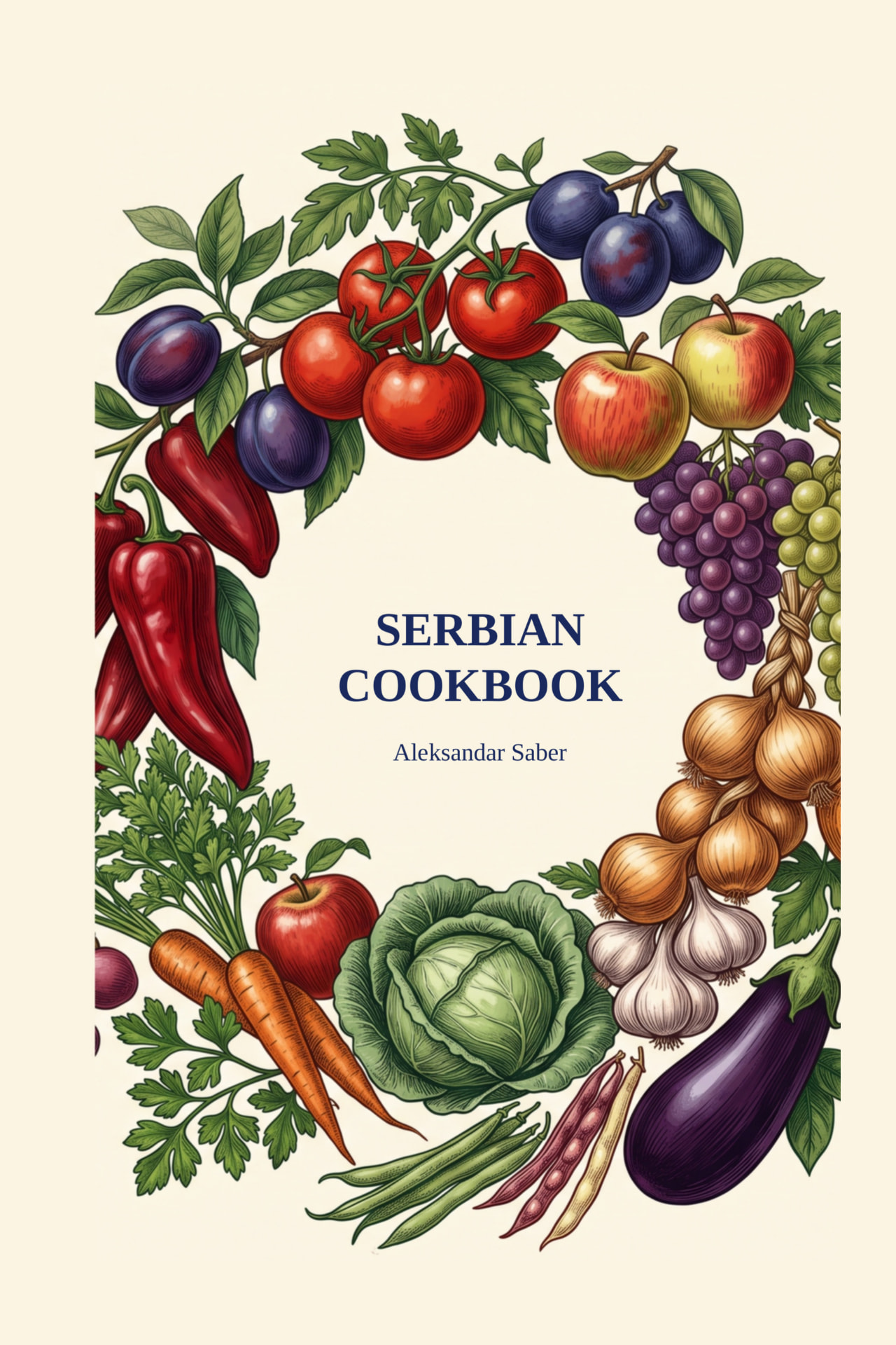 Serbian Cookbook book cover